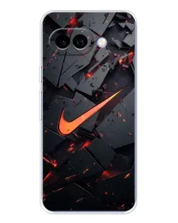 Чохол для Google Pixel 9A з картинкою «Nike — ефект розломів»