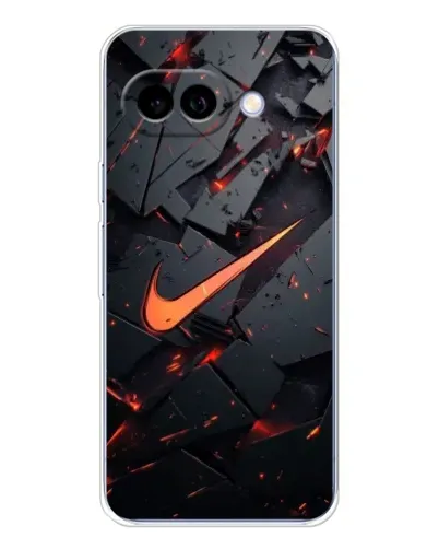 Чохол для Google Pixel 9A з картинкою «Nike — ефект розломів»