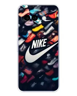 Чохол для Google Pixel 9A з картинкою «Колекція кросівок Nike»