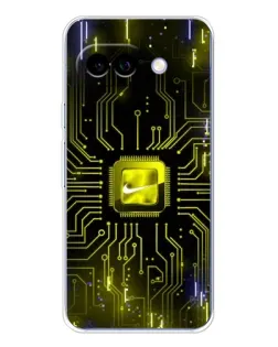 Чохол для Google Pixel 9A з картинкою «Nike — золота іскра»