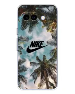 Чохол для Google Pixel 9A з картинкою «Тропічний принт Nike»