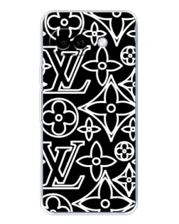 Чохол для Google Pixel 9A з картинкою «Чорно-білий візерунок LV»