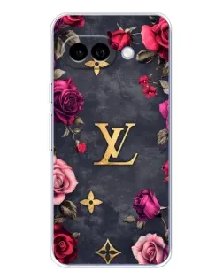Чохол для Google Pixel 9A з картинкою «Квітковий Louis Vuitton»