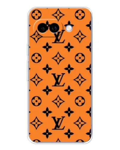 Чохол для Google Pixel 9A з картинкою «Помаранчевий стиль LV»