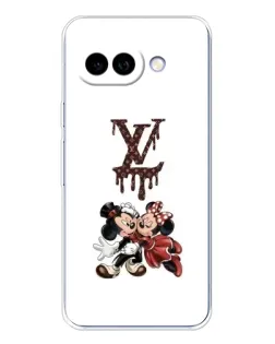 Чохол для Google Pixel 9A з картинкою «LV та Міккі Маус»