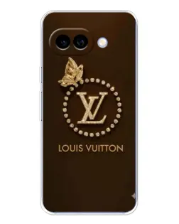 Чохол для Google Pixel 9A з картинкою «LV — золота печатка»