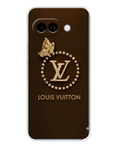 Чохол для Google Pixel 9A з картинкою «LV — золота печатка»