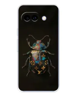 Чохол для Google Pixel 9A з картинкою «LV — мармуровий принт»
