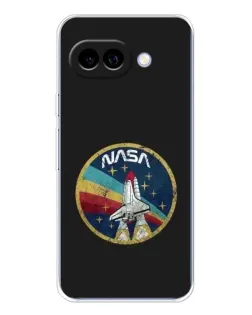 Чохол для Google Pixel 9A з картинкою «NASA — емблема місії»