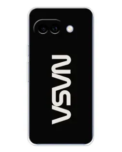 Чохол для Google Pixel 9A з картинкою «NASA — вертикальний логотип»