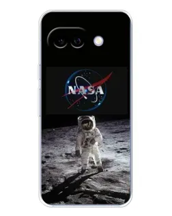 Чохол для Google Pixel 9A з картинкою «Астронавт на Місяці»