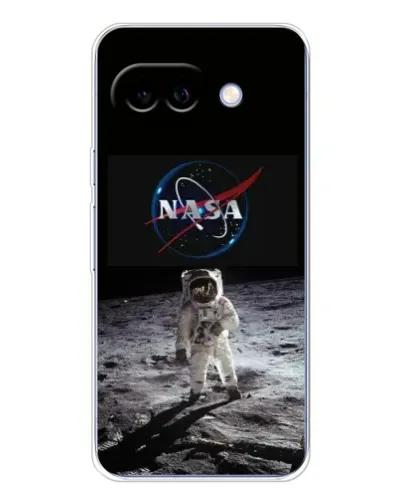 Чохол для Google Pixel 9A з картинкою «Астронавт на Місяці»