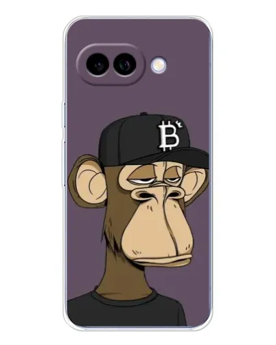 Чохол для Google Pixel 9A з картинкою «Bored Ape в кепці»
