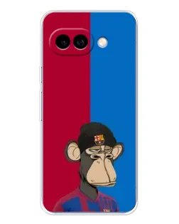 Чохол для Google Pixel 9A з картинкою «Bored Ape — фанат Барси»