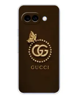 Чохол для Google Pixel 9A з картинкою «Gucci — золотий метелик»