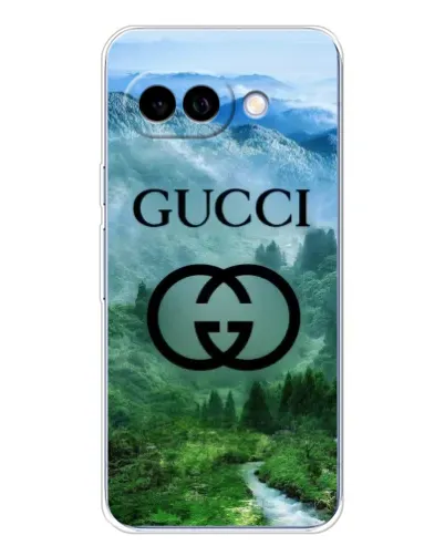 Чохол для Google Pixel 9A з картинкою «Gucci — гірський пейзаж»