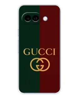 Чехол для Google Pixel 9A с картинкой «Gucci — темно-зеленый градиент»