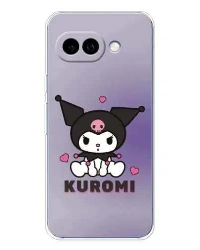 Чохол для Google Pixel 9A з картинкою «Kuromi — фіолетовий арт»