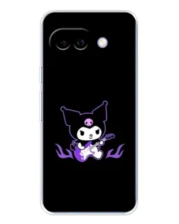 Чехол для Google Pixel 9A с картинкой «Электрическая Kuromi»