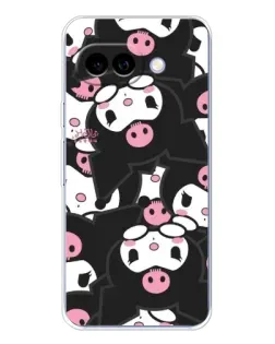 Чехол для Google Pixel 9A с картинкой «Паттерн голов Куроми»