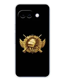 Чехол для Google Pixel 9A с картинкой «PUBG — оранжевый градиент»