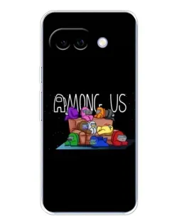 Чохол для Google Pixel 9A з картинкою «Логотип Among Us»