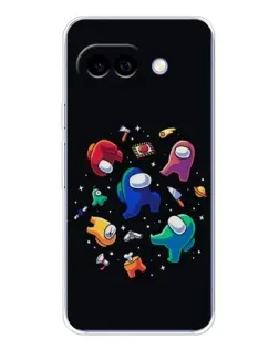 Чехол для Google Pixel 9A с картинкой «Among Us космос»