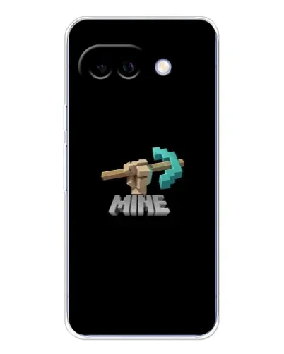 Чехол для Google Pixel 9A с картинкой «Алмазная кирка»