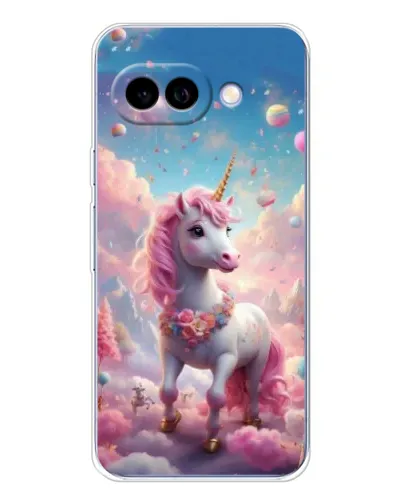 Чохол для Google Pixel 9A з картинкою «Єдиноріг серед хмар»