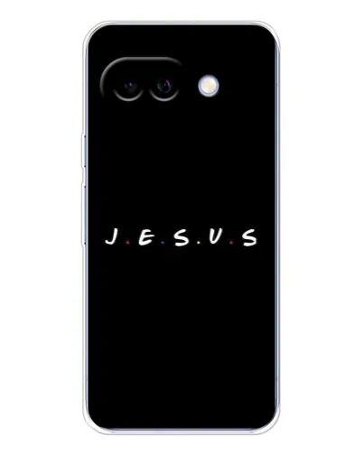 Чехол для Google Pixel 9A с картинкой «Точки веры J.E.S.U.S.»