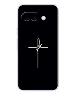 Чехол для Google Pixel 9A с картинкой «Тонкий крест»