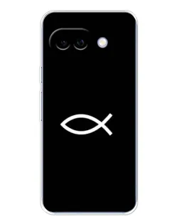 Чехол для Google Pixel 9A с картинкой «Символ рыбы Jesus»