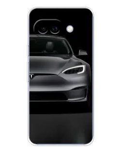 Чохол для Google Pixel 9A з картинкою «Tesla Model S Look»