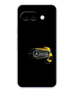 Чехол для Google Pixel 9A с картинкой «Mercedes — ретро стиль»