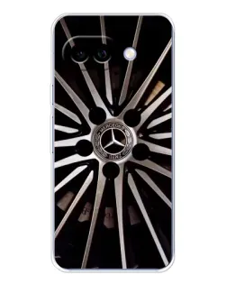 Чехол для Google Pixel 9A с картинкой «Диск Mercedes»