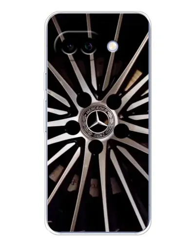 Чехол для Google Pixel 9A с картинкой «Диск Mercedes»