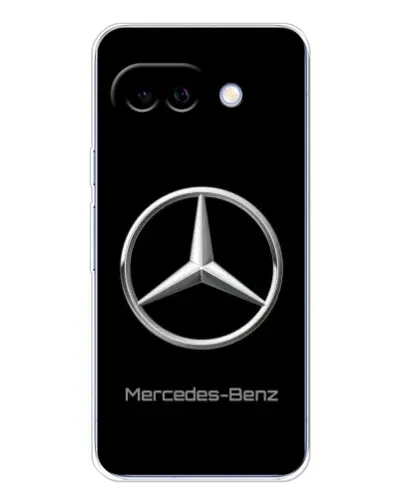 Чехол для Google Pixel 9A с картинкой «Mercedes Silver Logo»