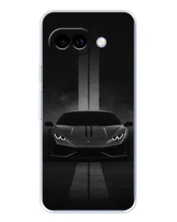 Чохол для Google Pixel 9A з картинкою «Lamborghini симетрія доріг»