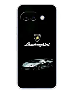 Чохол для Google Pixel 9A з картинкою «Логотип Lamborghini класика»