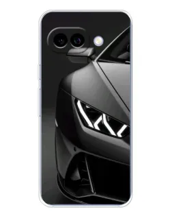 Чохол для Google Pixel 9A з картинкою «Lamborghini фари деталізація»