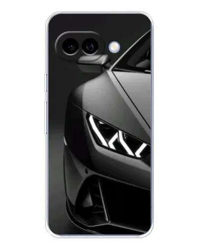 Чохол для Google Pixel 9A з картинкою «Lamborghini фари деталізація»