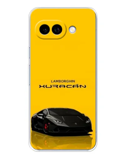 Чохол для Google Pixel 9A з картинкою «Lamborghini Huracan чорний»