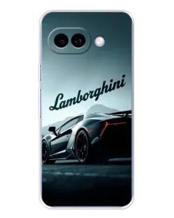 Чохол для Google Pixel 9A з картинкою «Класичний Lamborghini надпис»