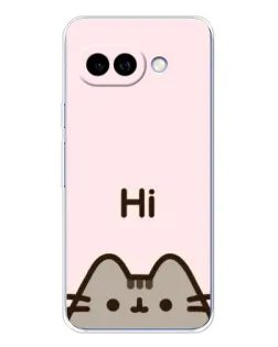 Чохол для Google Pixel 9A з картинкою «Пушин каже Hi»