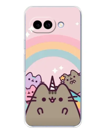 Чохол для Google Pixel 9A з картинкою «Єдиноріг Pusheen»
