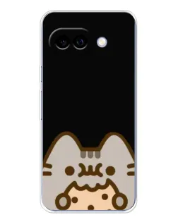 Чохол для Google Pixel 9A з картинкою «Пушин на чорному»