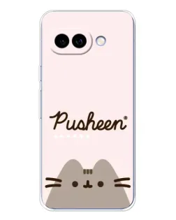 Чохол для Google Pixel 9A з картинкою «Pusheen логотип»