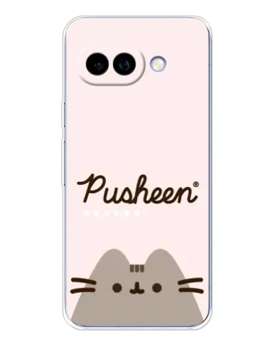 Чохол для Google Pixel 9A з картинкою «Pusheen логотип»