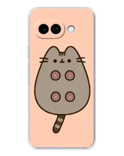 Чохол для Google Pixel 9A з картинкою «Пушин пузиком догори»