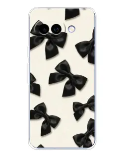 Чохол для Google Pixel 9A з картинкою «Чорні бантики»
